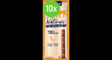 Vitakraft Vita Naturals Dog Stick Kip - hondensnack - 2 stuks - 10 verpakkingen