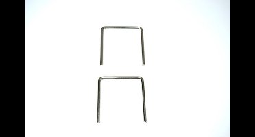 Absima 1230197, Wielophanging arm-as, Nikkel