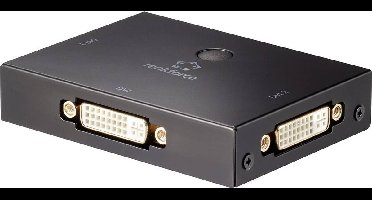 Renkforce 2 poorten DVI-switch Bidirectioneel bruikbaar Full HD 1080p @ 60 Hz