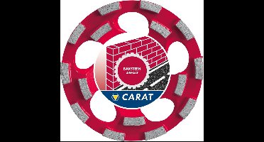 Carat Slijpkop Baksteen Ø125X22,23 Mm Dustec®, Cubd Master