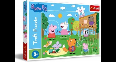 Trefl Trefl 24M - Plezier in het gras / Peppa Pig