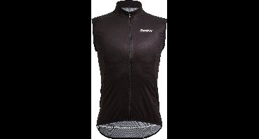 Santini Nebula - Wind Vest ZWART - Maat XXL