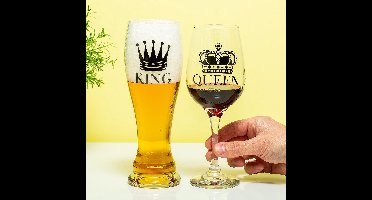 OOTB King & Queen glazenset