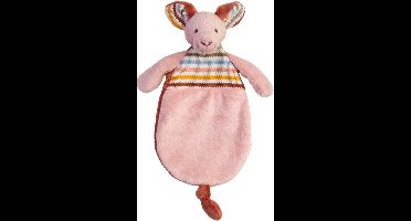 Happy Horse Kangoeroe Katey Knuffeldoekje - Roze/Multi - Baby cadeau