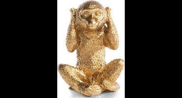 COCO Maison - Beeld 'Monkey No Hear'