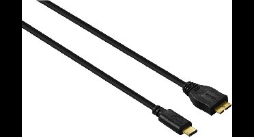 Hama USB-C-kabel, USB 3.1 Gen 1, USB-C-stekker micro-USB-st., 5 Gbit/s, 0,75 m