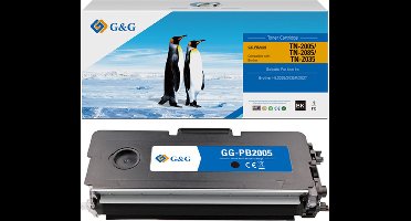 G&G Brother TN2005 - Huismerk Toner - Zwart
