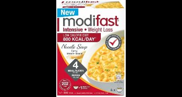 Modifast Intensive Soep Curry Noodle - 3 x 220 gr - Voordeelverpakking