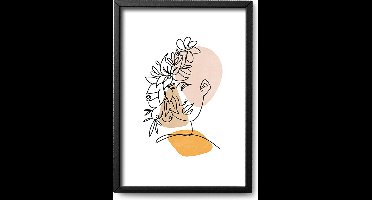 Abstracte poster Garner - A2 - 42 x 59,4 cm - Exclusief lijst - Kunst - Hoogwaardige abstracte poster - Illustratie - ArtStract - Abstracte kunst Online - Abstracte posters