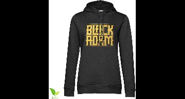 DC Comics Black Adam Hoodie/trui -L- Gold Logo Zwart