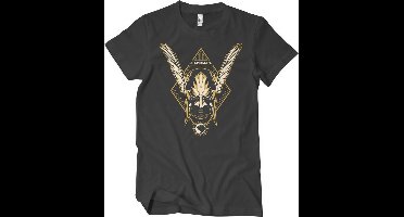 DC Comics Black Adam Heren Tshirt -L- Hawkman Zwart