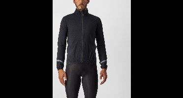 Castelli Fietsjack waterdicht Heren Zwart - EMERGENCY 2 RAIN JACKET LIGHT BLACK - 2XL