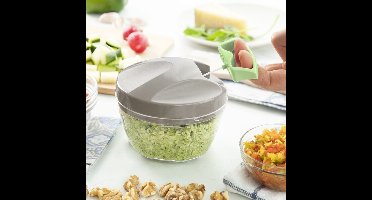 InnovaGoods Handmatige Minihakker - met Trekkoord