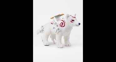 ItemLab Okami Pluche knuffel Amaterasu 50 cm Wit
