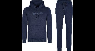 Mario Russo Trainingspak Anselm- Huispak - Joggingpak - Hoodie - Navy - 3XL