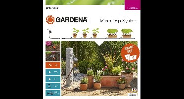 GARDENA Startset Bloempotten Besproeiingscomputer - Micro-Drip