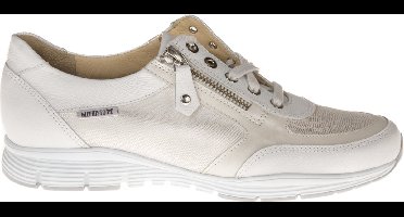 Ylona witte sneaker zilveren accenten Mephisto maat 8