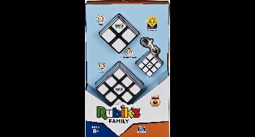 Rubik's Cube Set - Originele 3x3-kubus met 2x2-kubus en 3x3-sleutelhangerkubus