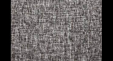 10x Rechthoekige placemats wit/bruin geweven 30 x 45 cm - Placemats/onderleggers - Keukenbenodigdheden - Tafeldecoratie