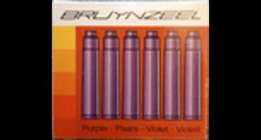 Bruynzeel inktpatronen 6x Paars