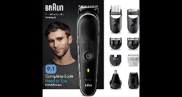 Braun Series 5 MGK5410 - Multigroomer - 9-in-1 Baardtrimmer Set