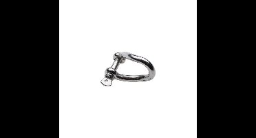 Seilflechter - D-sluiting - Gedraaid - RVS - Maat: 8mm