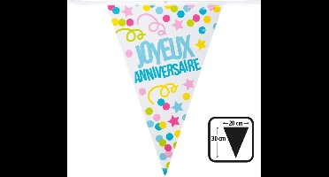 Boland - PE vlaggenlijn 'Joyeux anniversaire' - Geen thema - Verjaardag