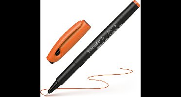 Schneider fineliner - Topliner 967 - lijnbreedte 0,4mm - oranje - S-196706