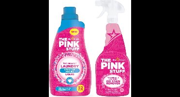 Combinatieset: The Pink Stuff - Sensitive Wasgel + Vlekverwijderaar Spray
