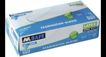 M-Safe 4161 disposable latex handschoen S/7 M-Safe