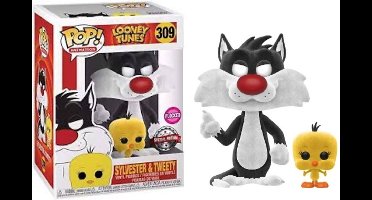 Funko Pop! Looney Tunes - Sylvester & Tweety - #309 - Flocked Exclusive