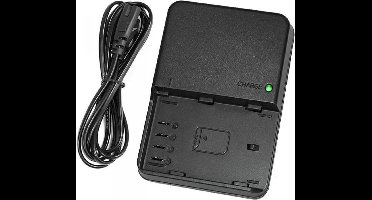 Accu lader( vervangt DMW-BTC10E ) -charger voor Panasonic accu DMW-BLF19E en volgende camera's: DC-9L | DC-G9 | DC-GH5L | DC-GH5S Panasonic Lumix GH DMC-GH3 | DMC-GH3A | DMC-GH3H | DMC-GH4 | DMC-GH4R | DMC-GH5