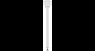 Spanningsrail Ophangset - 2 Stuks - DUOLINE - 12cm - Mat Wit - Rond - Aluminium