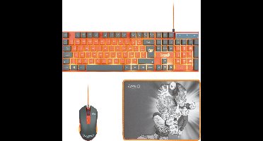 Pack Gaming FR-TEC Dragon Ball Spanish Qwerty