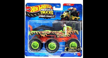 Hot wheels Monster Jam truck Big Rigs The 909 - monstertruck 14 cm schaal 1:64