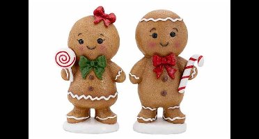 Figuur Cookie 2ass Bruin 13x7xh22cm Resi N