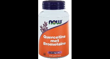 Now Quercetine with Bromelain Capsules 120 st