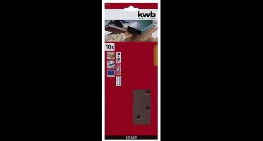 KWB schuurstrook 115 x 280 mm - Korrel 240 - 818724 - 10 stuks