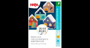 Haba knutselpakket eerste prikkunsten met prikvilt en prikpen - 3+