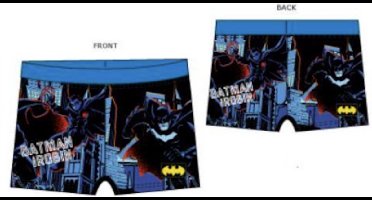 Batman zwembroek Maat 4 jaar - blauw
