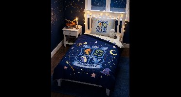 Harry Potter Dekbedovertrek - Eenpersoons - 140 x 200 cm - 65 x 65 cm - Polycotton