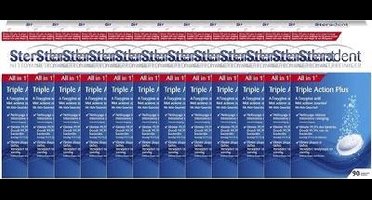 Steradent Triple Action Plus Big Size Voordeelverpakking