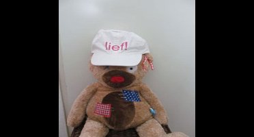 Lief! zomerpet wit mt 4