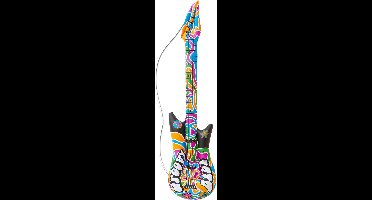Opblaasbare groovy gitaar