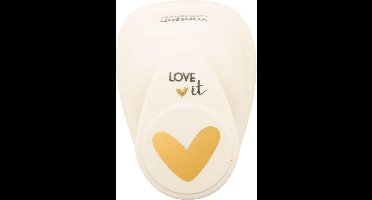Vaessen Creative Love It punch heart medium