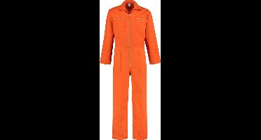 GAEVE Overall 100% katoen met rits oranje maat 56
