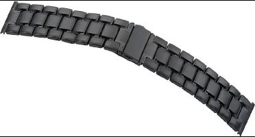 Horlogeband Metaal Scandic Black - 26mm