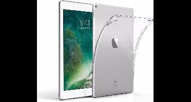 Hoes geschikt voor iPad Hoes 2017 / 2018 9.7 inch - Transparant