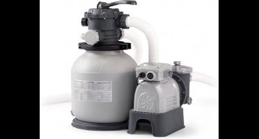 Intex Krystal Clear Zandfiltersysteem Zwembadreiniging Zandfilter 6000L met pomp 6 m³/u