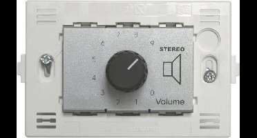 Artsound TNS-VOLST, stereo vol. reg. BT Light Tech, zilver